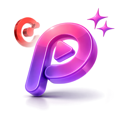 Pody AI 3D logo illustration